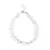 Pulseira de Coração em Madrepérola com Bolinhas Prata925 - 16,5cm - Vix joias e pratas
