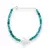 Pulseira Jade Angelita com Espirito Santo em Madrepérola Prata925- 16cm