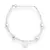Pulseira de Pérola Batata com Estrela em Madrepérola Prata925 16 cm