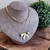 GARGANTILHA CHOCKER CUBOS SEMIJOIA - Vix joias e pratas