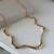 GARGANTILHA DETALHE RÍGIDO E LISO SEMIJOIA 45cm - comprar online
