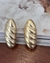 Brinco torcido dourado - S - comprar online