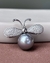 Broche Feminino borboleta rodio branco - comprar online