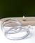 Conjunto brinco gota e pulseiras - Translúcido - comprar online