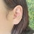 Piercing Fake Cravejado Colorido Banhado a Ouro 18K - comprar online