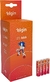 PILHA AAA C/4 ZINCO CARVAO ELGIN - comprar online
