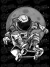Camisa Astronauta Skateboard na internet