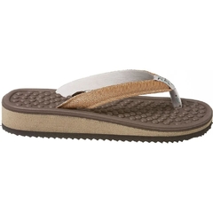 Chinelo Anabela Dedo Anatômico para Esporão e Fascite Plantar Mundoflex - Marrom Escuro 35/36 ao 39/40 na internet
