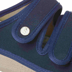 Mule Ajustável Anatômico para Esporão e Fascite Plantar Mundoflex - Azul Marinho - Amplamedi