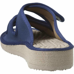 Imagem do Mule Ajustável Anatômico para Esporão e Fascite Plantar Mundoflex - Azul Marinho