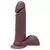 PRÓTESE COM ESCROTO E VENTOSA - 17,3x4,0cm - Puro Prazer Sex Shop