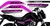 Adesivos personalisado Fan 160 2022 Rosa - comprar online