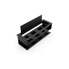 Pasacables rectangular triple en internet