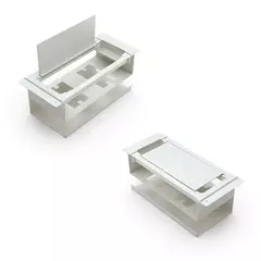Imagen de Pasacables rectangular doble