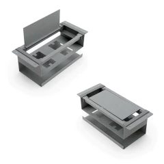 Pasacables rectangular doble - comprar online