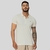 CAMISA POLO MALHA LINHO LINEN GRUDE