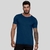 CAMISETA BÁSICA AZUL MARINHO BORDADO RIVIERA 100% ALGODÃO