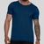 CAMISETA BÁSICA AZUL MARINHO BORDADO RIVIERA 100% ALGODÃO - comprar online