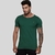 CAMISETA BÁSICA VERDE MUSGO BORDADO RIVIERA 100% ALGODÃO