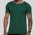 CAMISETA BÁSICA VERDE MUSGO BORDADO RIVIERA 100% ALGODÃO - comprar online