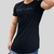CAMISETA LONGLINE HOLOGRAPHIC PRETO - comprar online