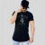 CAMISETA LONGLINE JACKAL GOLD PRETO