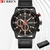 Relógio Curren Windsor™ Couro Preto