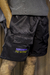 Bermuda Oversized Streetwear logo Two colors preto - loja online