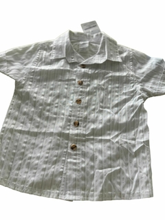 CAMISA BLANCA RAYAS - comprar en línea