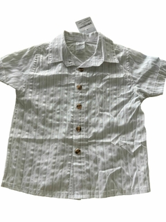 CAMISA BLANCA RAYAS