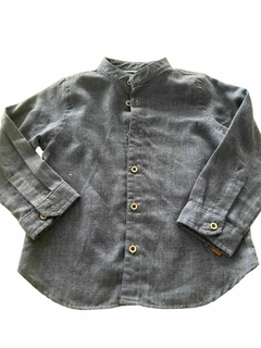 CAMISA AZUL KIDS
