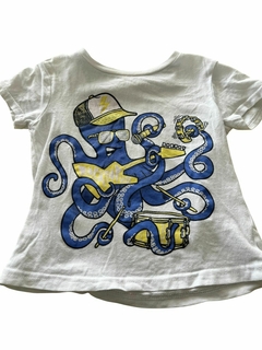 PLAYERA BLANCA MON CARAMEL 2AÑOS - comprar en línea