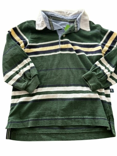 PLAYERA MANGA LARGA VERDE