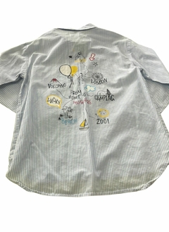 CAMISA RAYAS ZARA - comprar en línea
