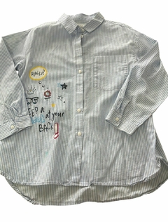 CAMISA RAYAS ZARA