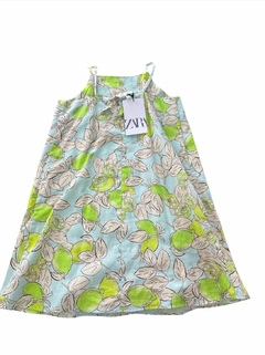 VESTIDO LIMONES ZARA - comprar en línea