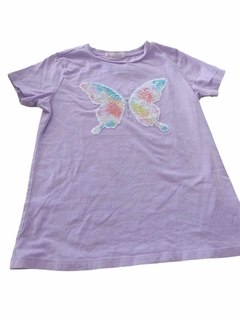 BLUSA LILA MARIPOSA