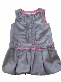 VESTIDO GRIS OBAIBA