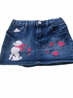 FALDA MEZCLILLA BABY GAP