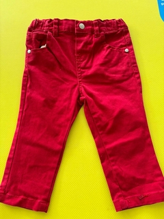 PANTALON ROJO 3-6MESES