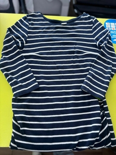 VETIDO AZUL RAYAS TS