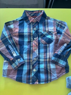 CAMISA CUADROS 12/18MESES