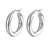 Aros Lisos 2.5cm Acero Inoxidable