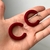 Aros red velvet - comprar en línea