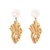 Pendientes con perlas