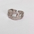 Anillo cadena con circonias