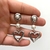 Corazones con perla - comprar en línea