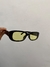 Lentes marco ovalado negro con amarillo - comprar en línea