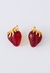 Aretes de fresas en internet