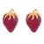 Aretes de fresas